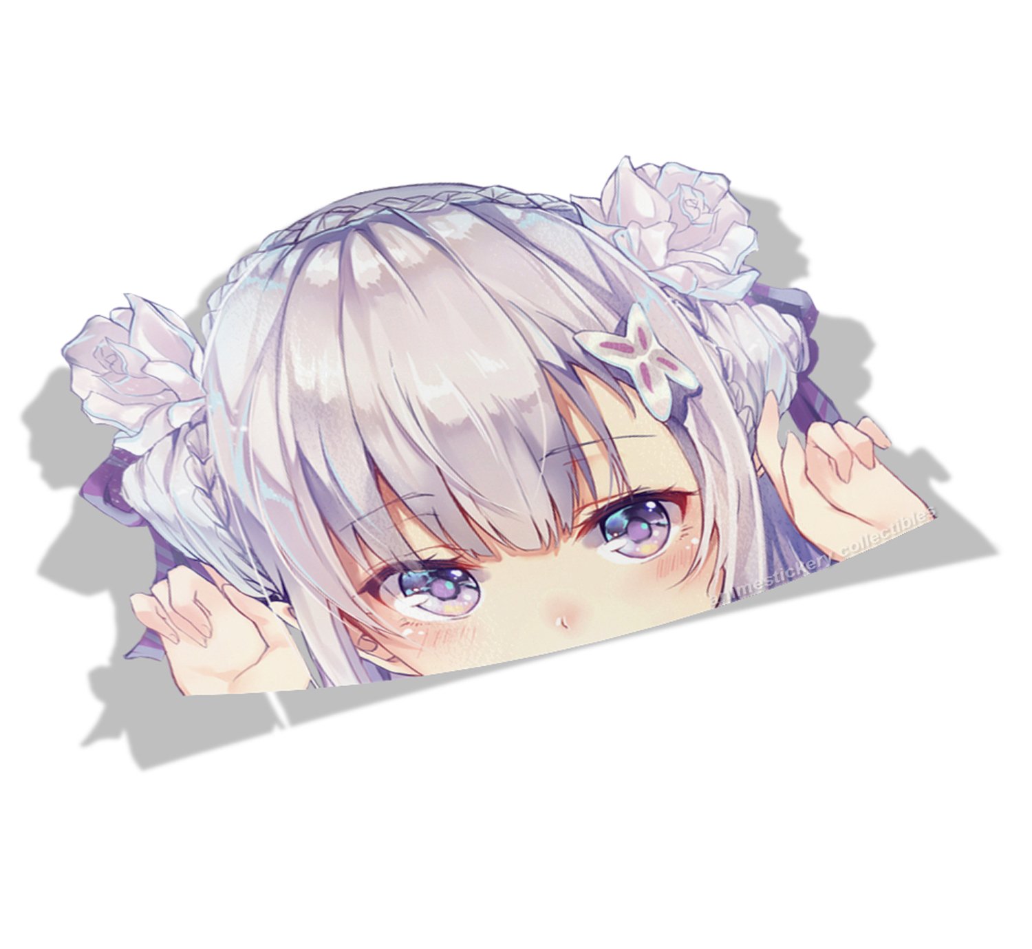 Re: Zero Kara Hajimeru Isekai Seikatsu anime car sticker