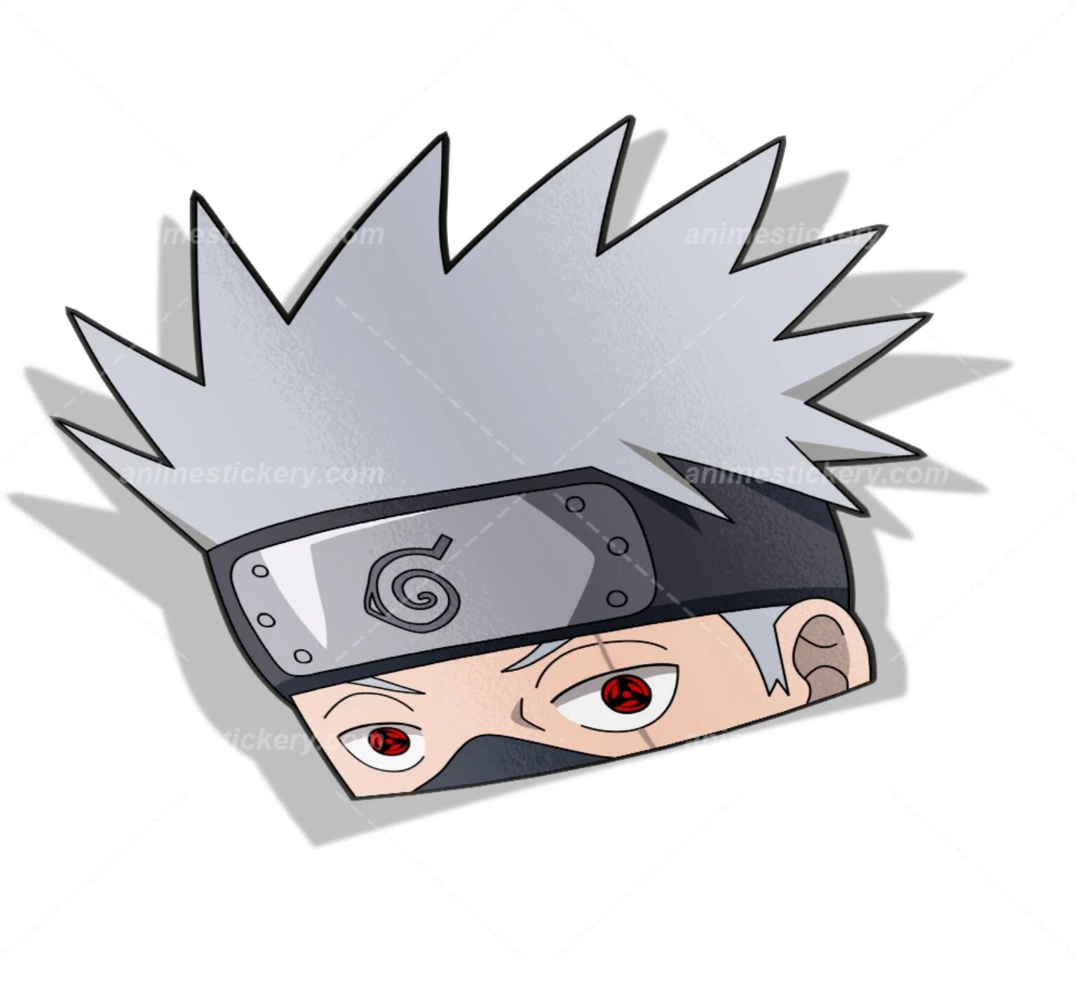 Naruto anime car sticker 4 styles