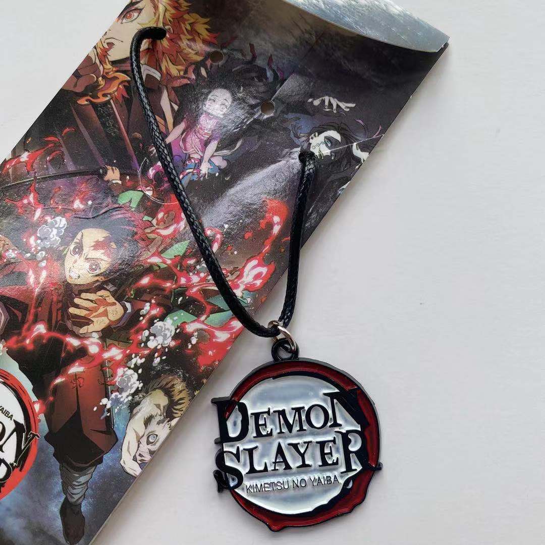 demon slayer anime necklace