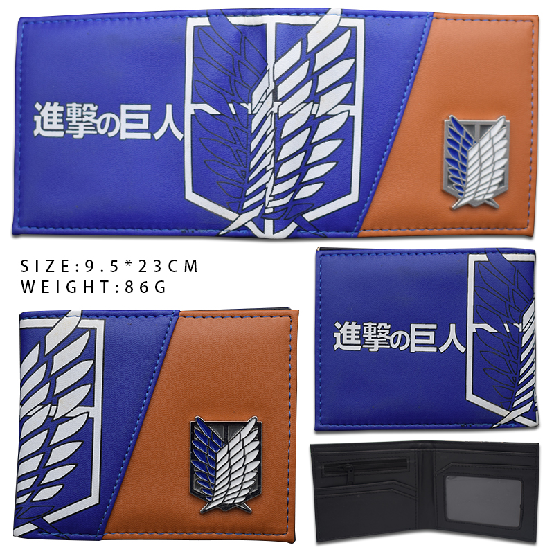 Attack on Titan anime wallet