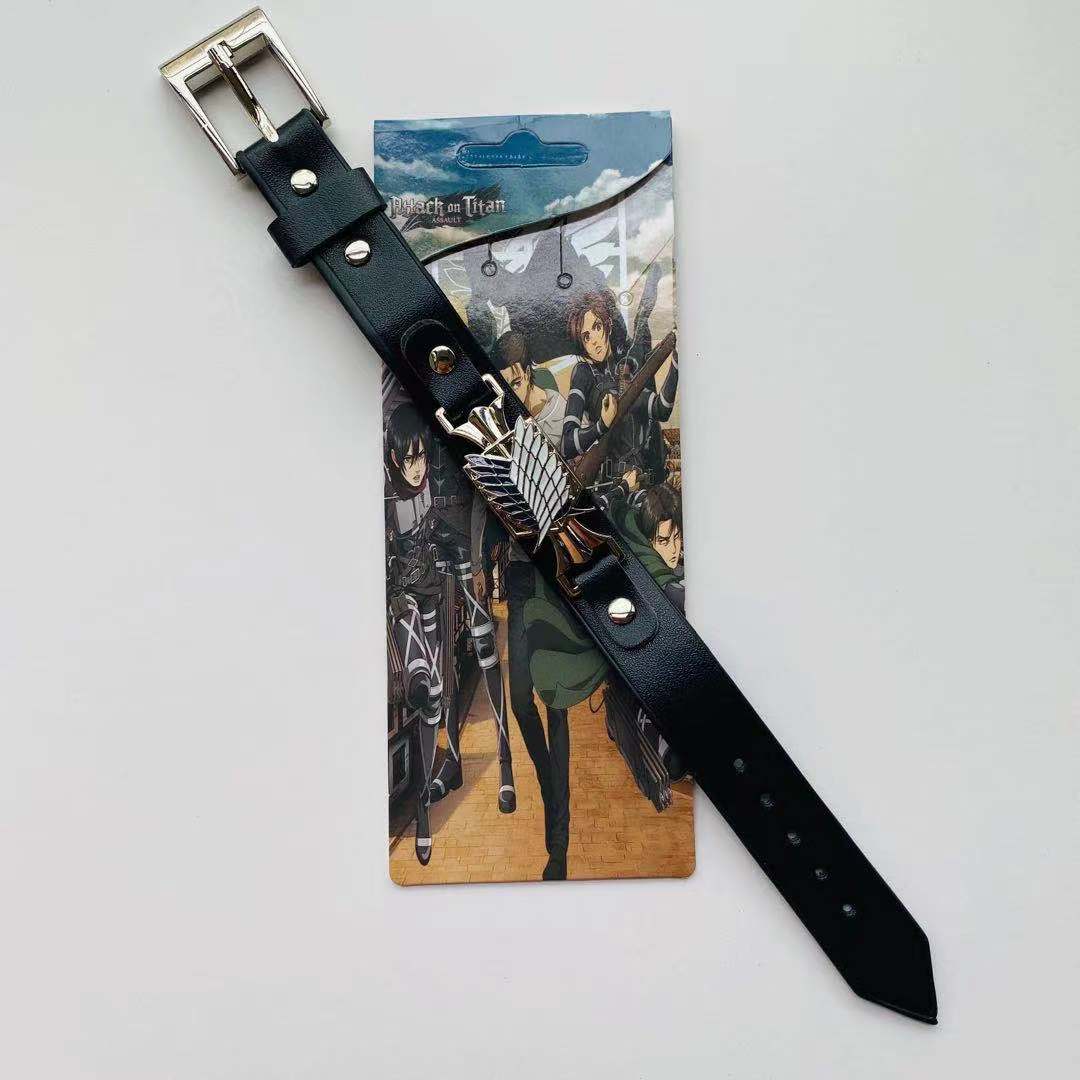 attack on titan anime bracelet