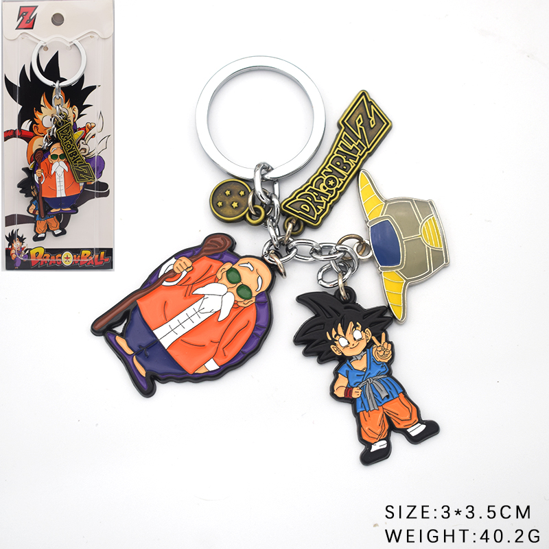 dragon ball anime keychain