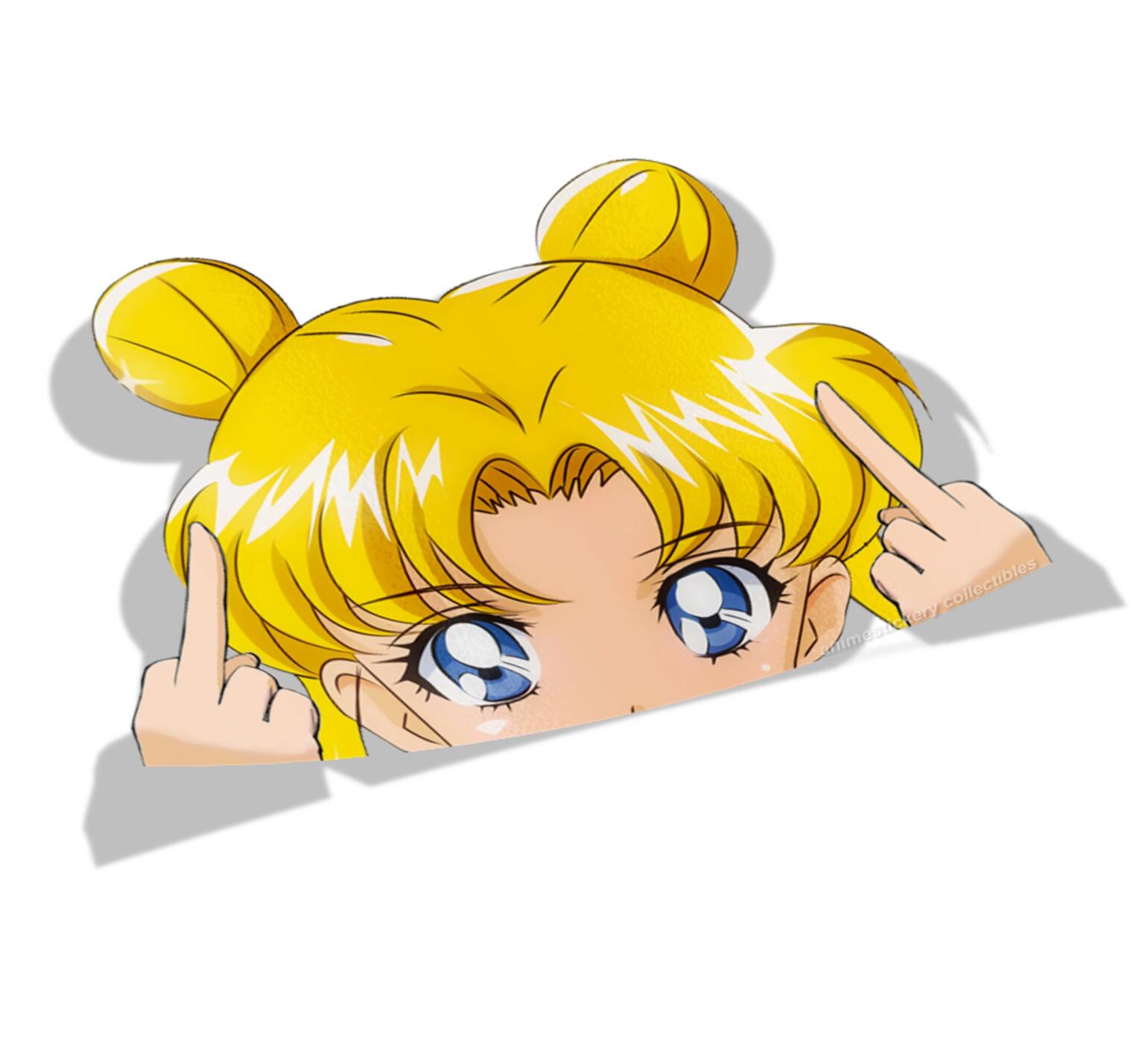 Sailor Moon anime car sticker 2 styles
