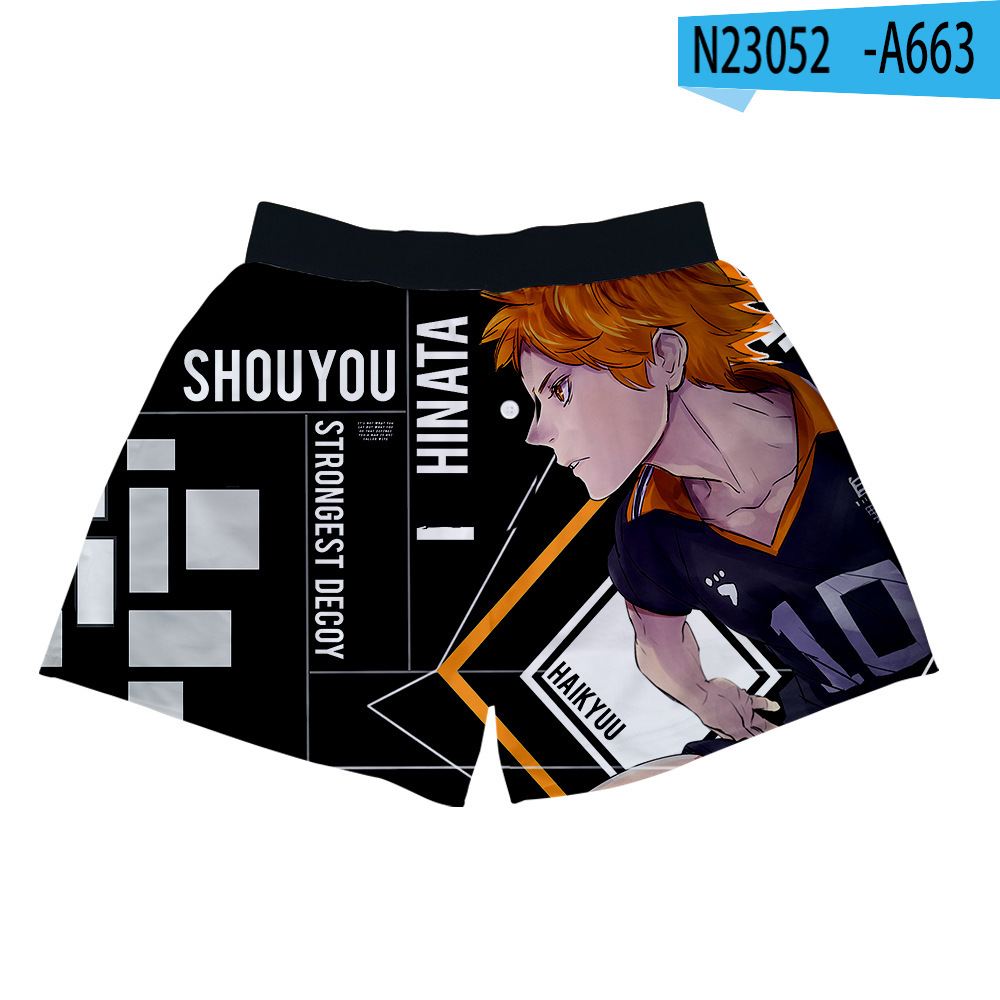 haikyuu anime 3D printed boxer underwear