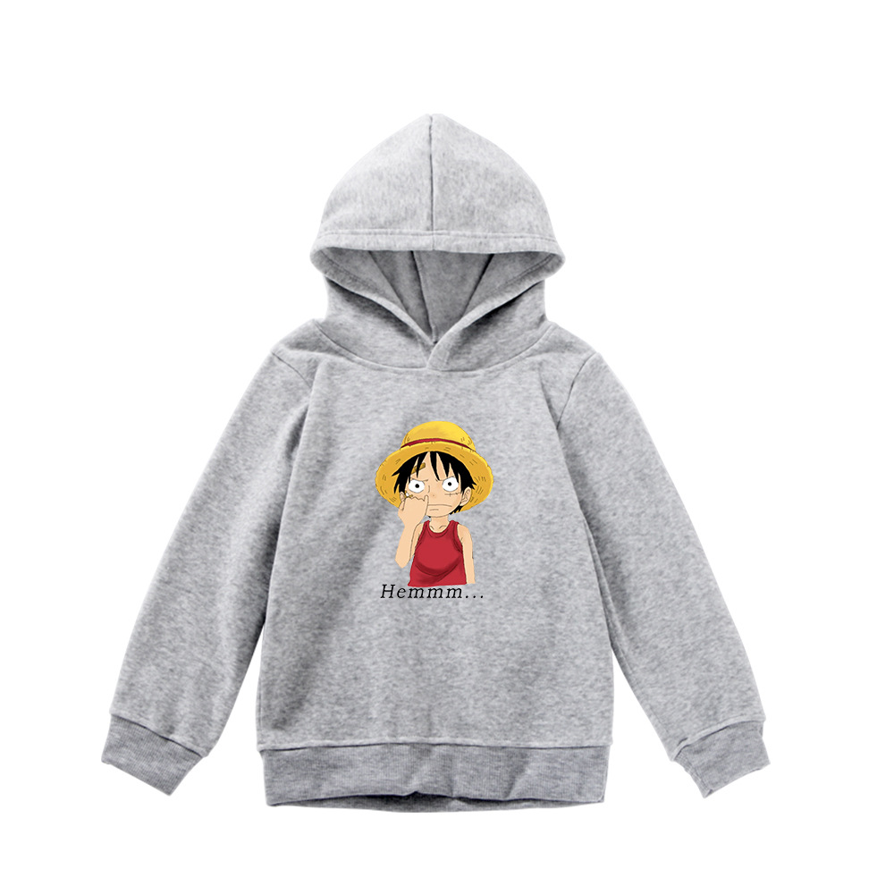 one piece anime 3D Printing hoodie children