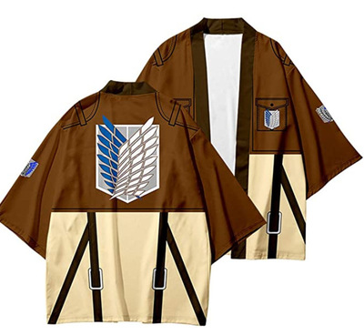 attack on titan anime Kimono coat