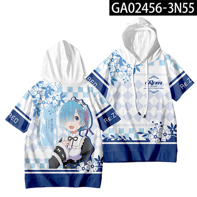 Re:Zero kara Hajimeru Isekatsu anime T-shirt