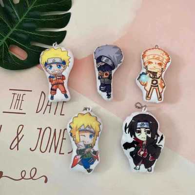 naruto anime pillow accessories 10cm random selection