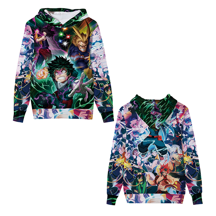 My hero academia anime hoodie