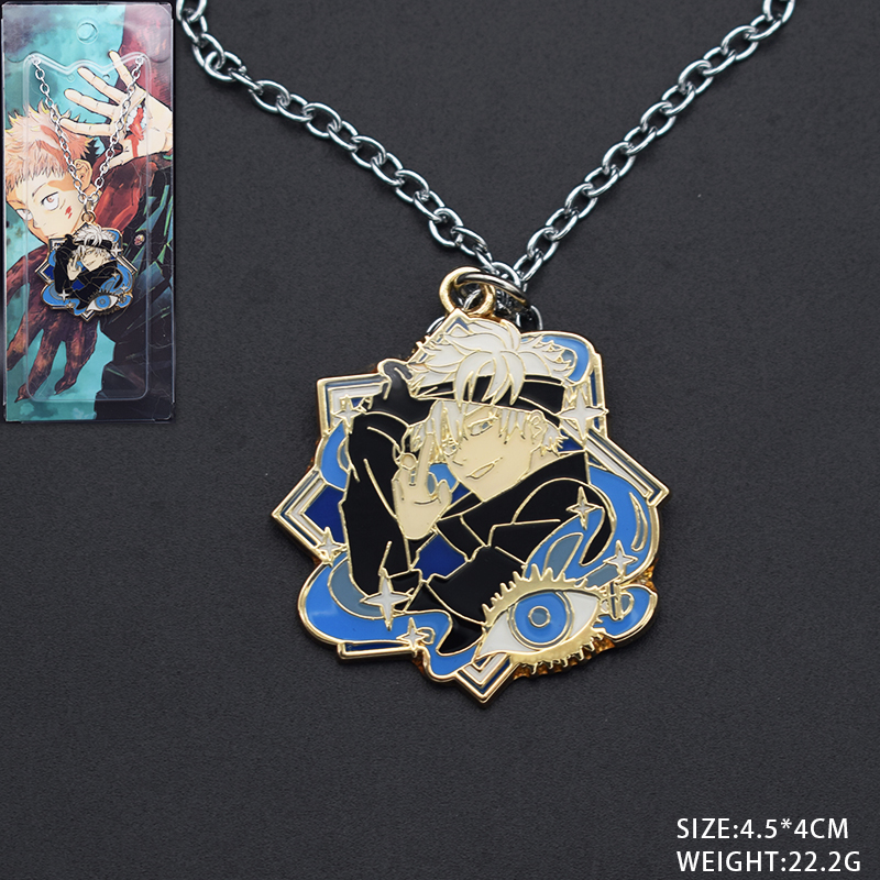 jujutsu kaisen anime necklace