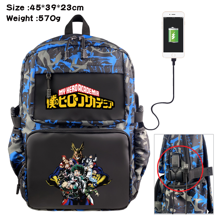 My hero academia anime bag