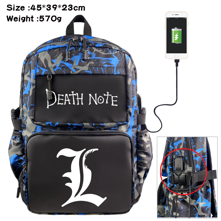 death note anime bag