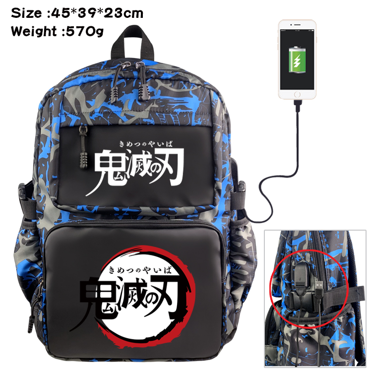 demon slayer kimets anime bag