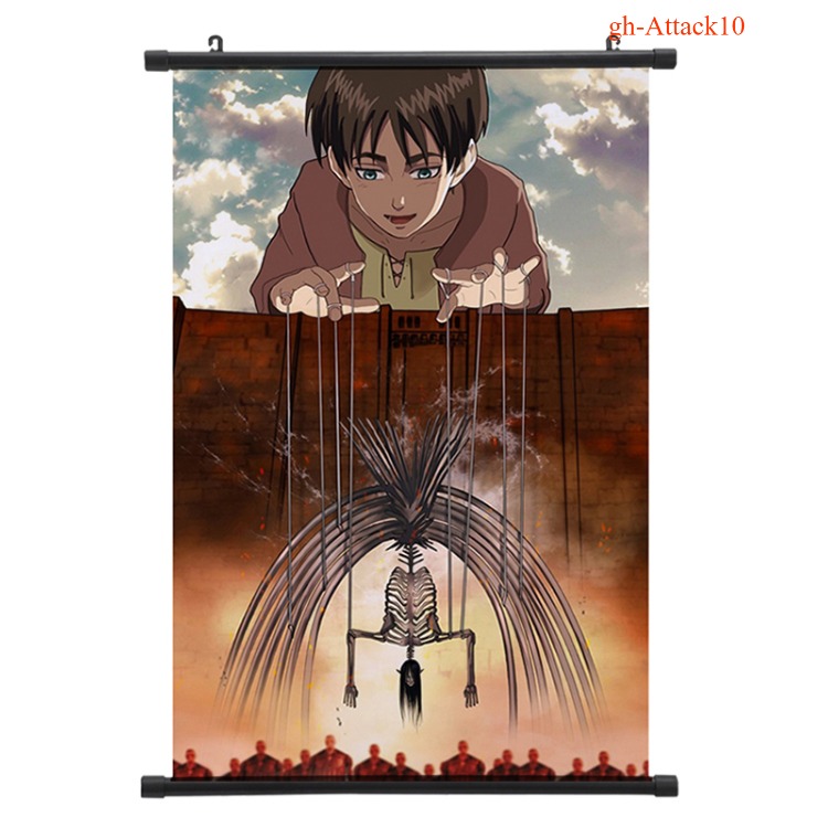 attack on titan anime wallscroll 60*90cm