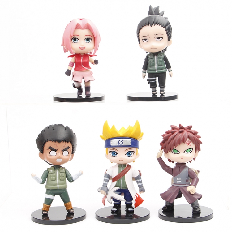 Naruto generation Bagged figure model A set of 5 style A