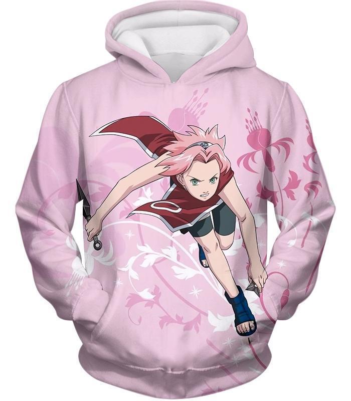 naruto anime 3D Printing hoodie