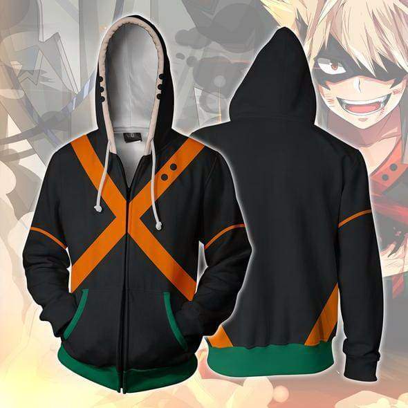 my hero academia anime hoodie