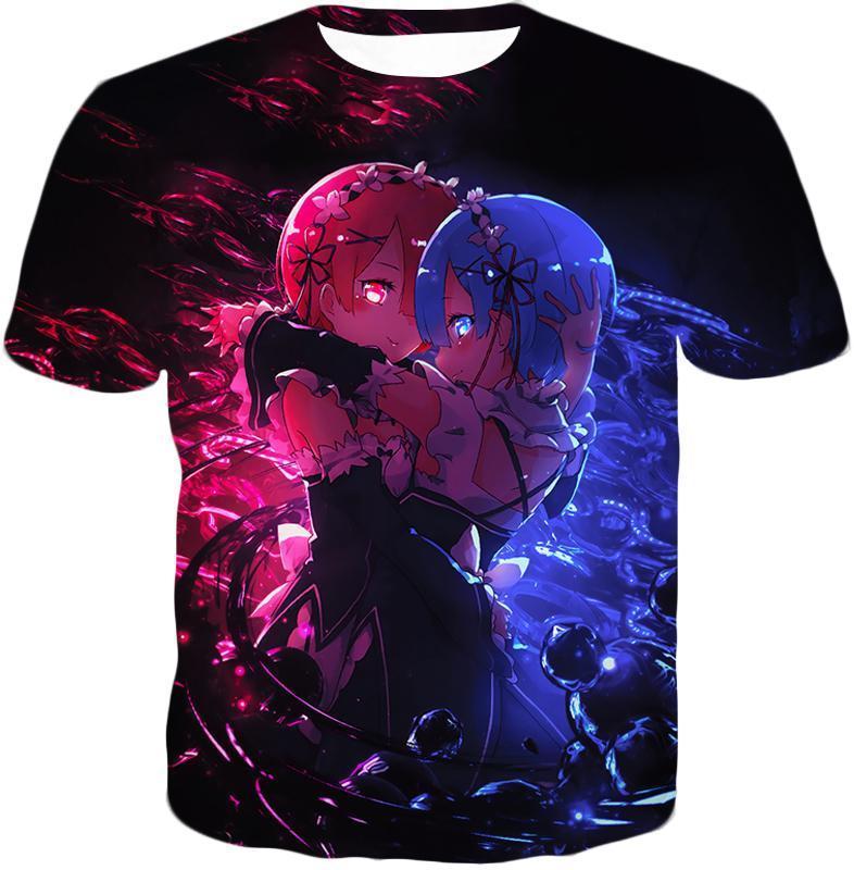 Re:Zero kara Hajimeru Isekatsu anime 3D Printing T-shirt