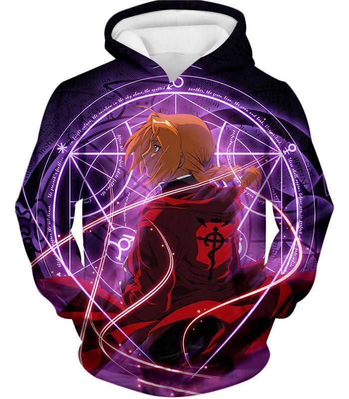 fullmetal alchemist anime 3d printed hoodie