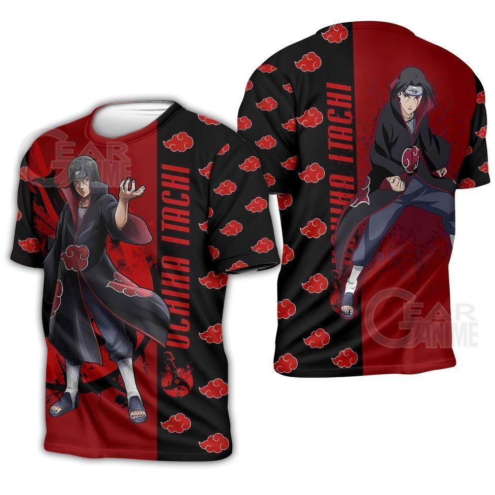 Naruto anime T-shirt 4 styles