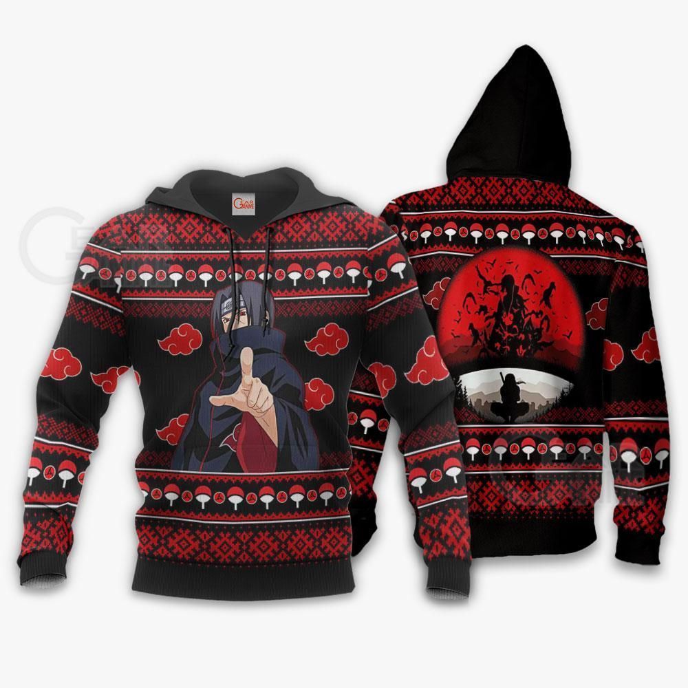 Naruto anime Chiristmas hoodie & zip hoodie 14 styles