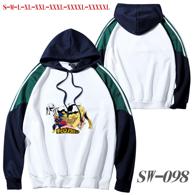 my hero academia anime hoodie by cotton