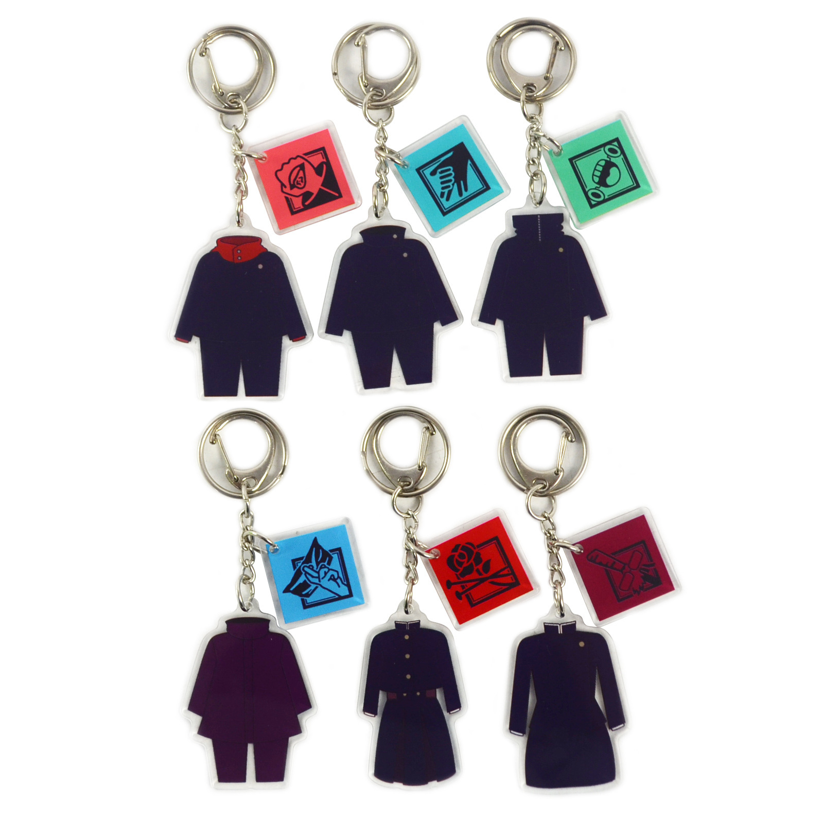 jujutsu kaisen anime keychain