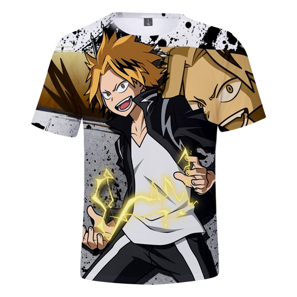 My hero academia anime 3D Printing T-shirt