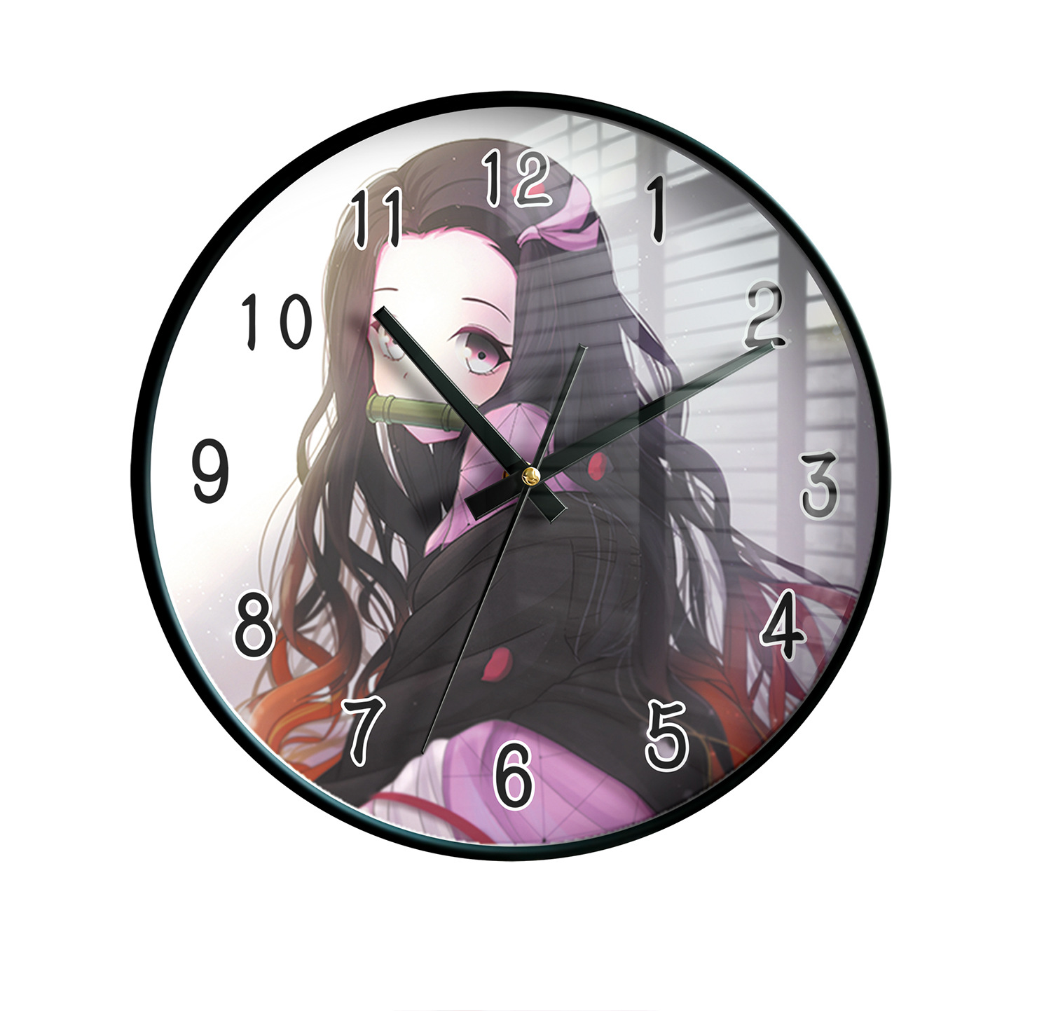 demon slayer kimets anime wall clock