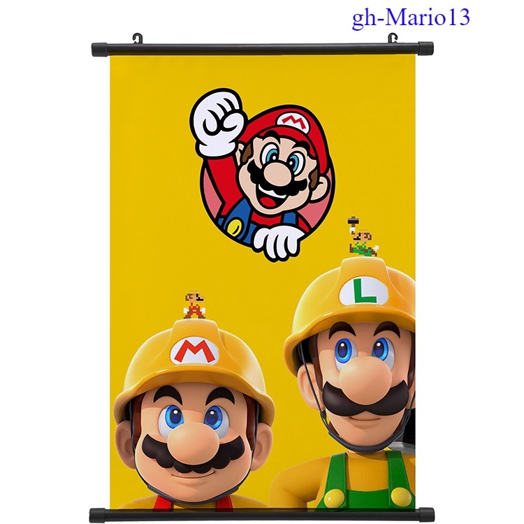Super Mario Bros. anime wallscroll 20 styles