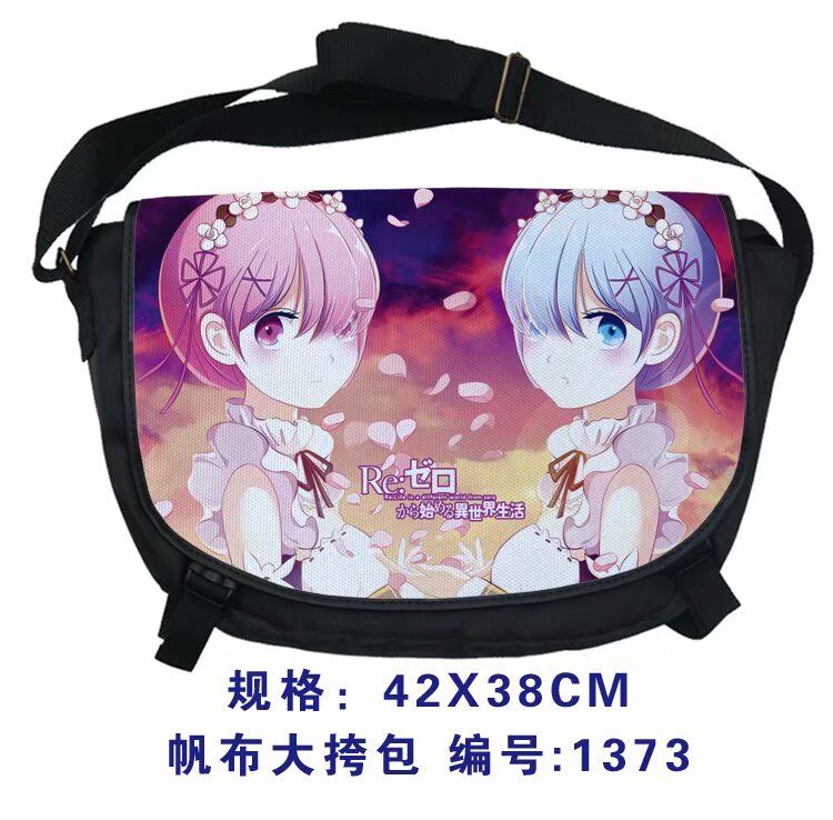 Re:Zero kara Hajimeru Isekatsu anime bag 42*38cm 2 styles