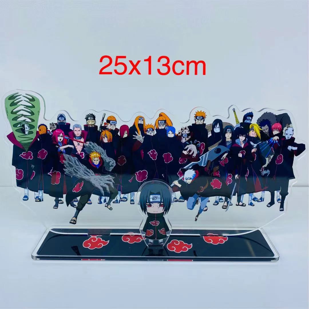 Naruto anime standing sign 3 styles