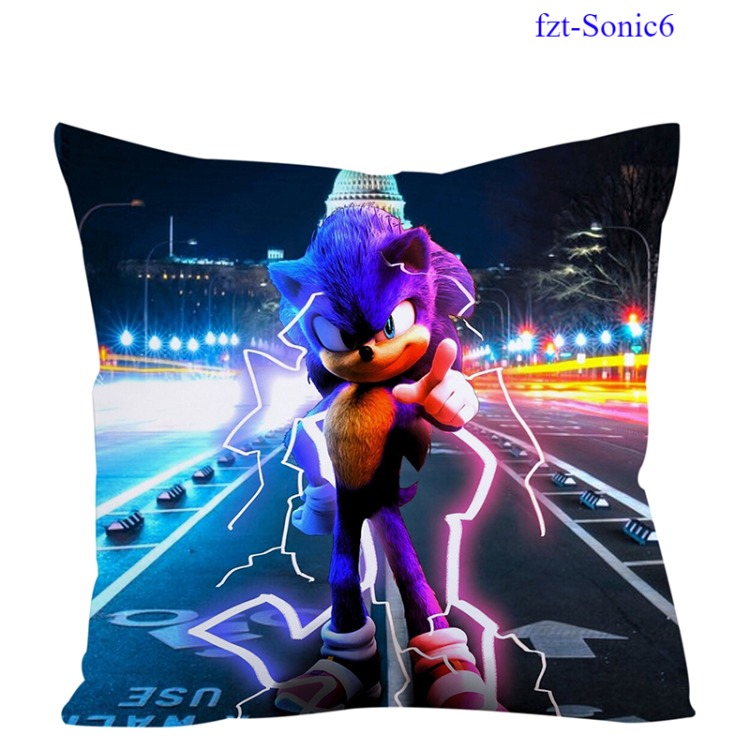 Sonic the Hedgehog anime cushion 45cm*45cm 9 style