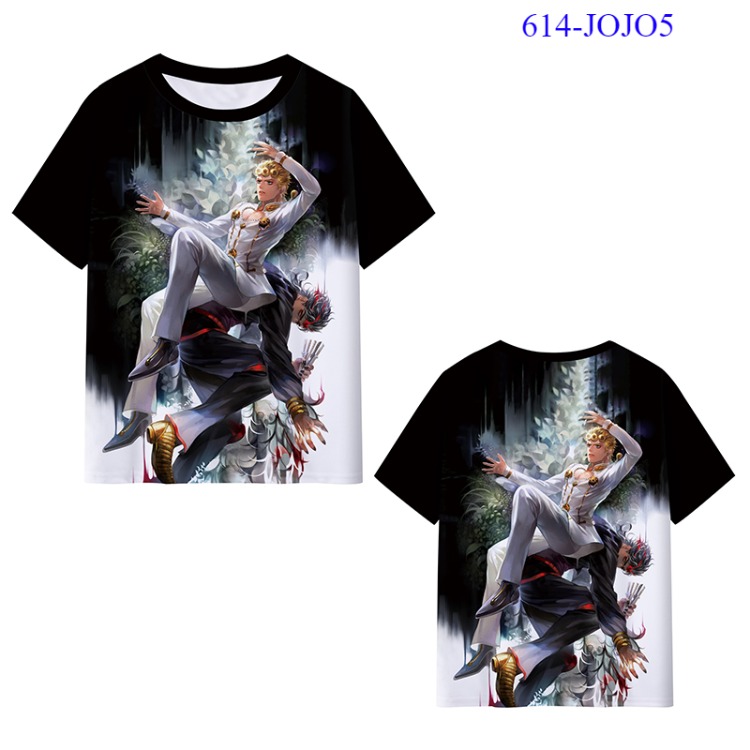 Jojos Bizarre Adventure anime T-shirt 5 styles