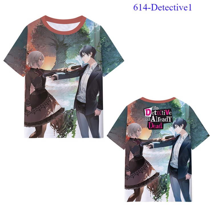 The Detective is Already Dead anime T-shirt 5 styles