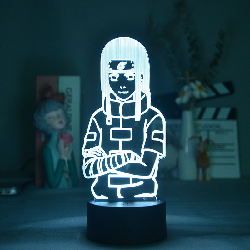 Naruto anime 7 colours LED light