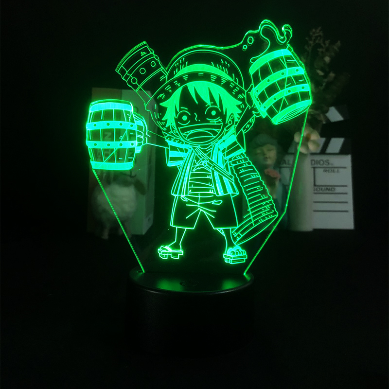 One Piece anime 7 colours LED light