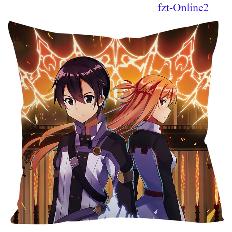 Sword art online anime cushion 40*40cm