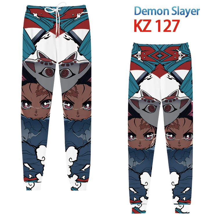 demon slayer kimets anime Trousers sweatpants