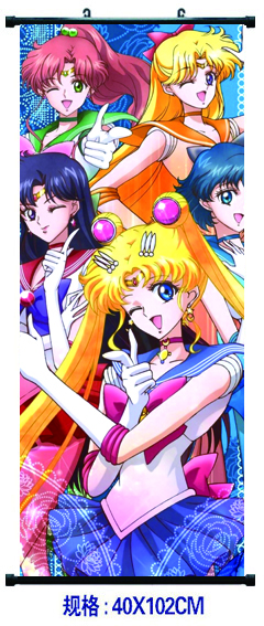 Sailor Moon anime wallscroll 11 styles 40cm*102cm