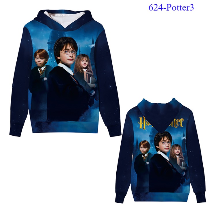 Harry Potter anime hoodie 5 styles