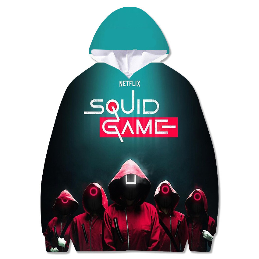 Squid Game 3d printed hoodie