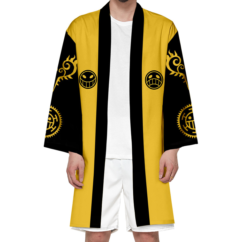 one piece anime Kimono coat