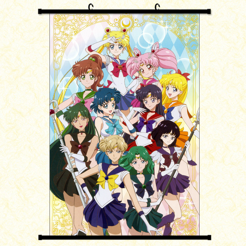 SailorMoon anime wallscroll 60*90cm