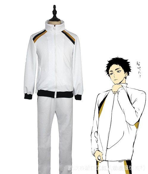 haikyuu anime hoodie set