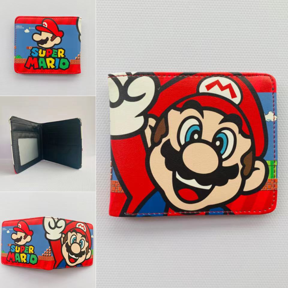 super mario anime wallet