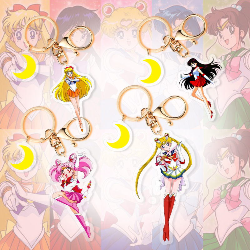 sailormoon anim keychain