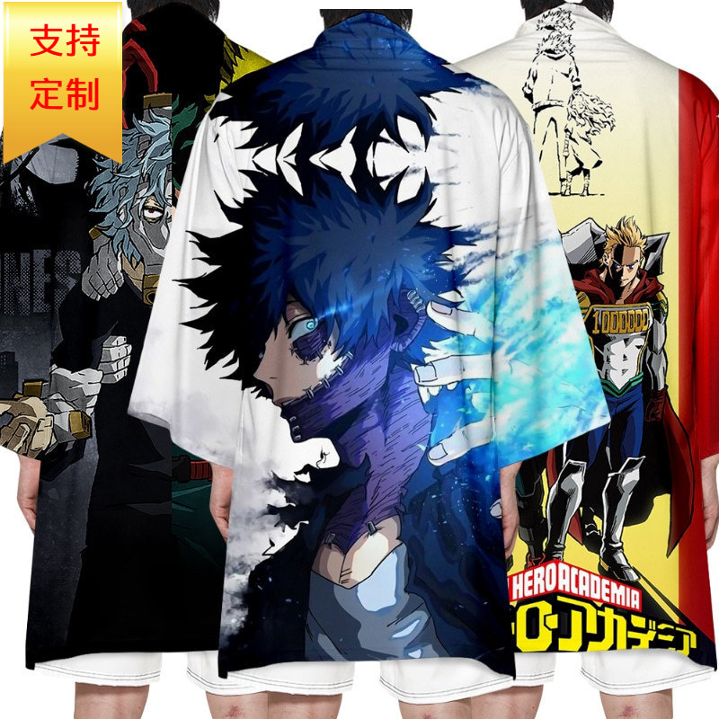 my hero academia anime Kimono coat