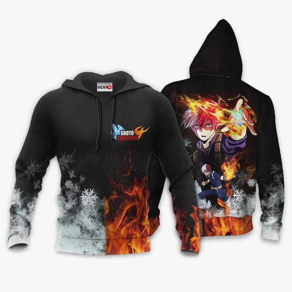 My Hero Acaemia anime hoodie & zip hoodie 2 styles