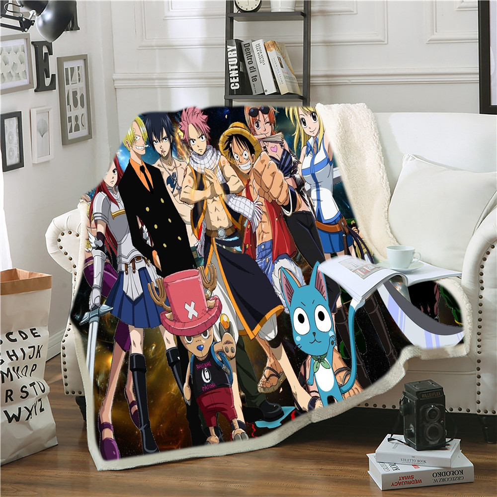 fairy tail anime blanket 150*200